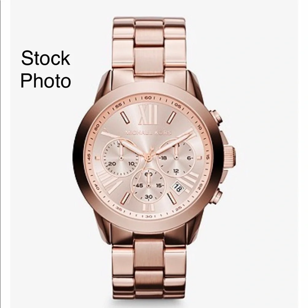 Michael Kors Oversized Rose Gold Watch MK-5778